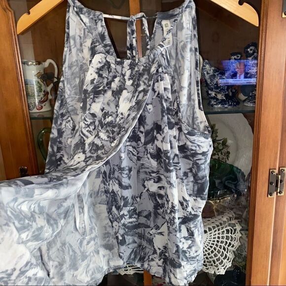 Fabletics Tank Top Rayon Gray M - Picture 4 of 5